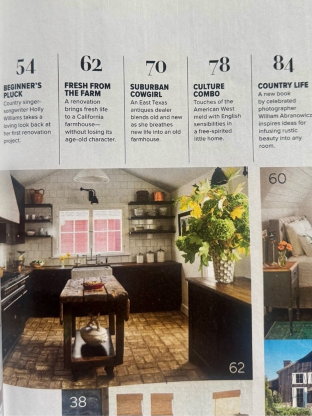 Country Farmhouse Magazine Rustic Home Decor Style Interior Design May 2024 - Picture 6 of 13